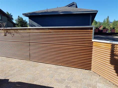 wholesale corrugated metal fence panels